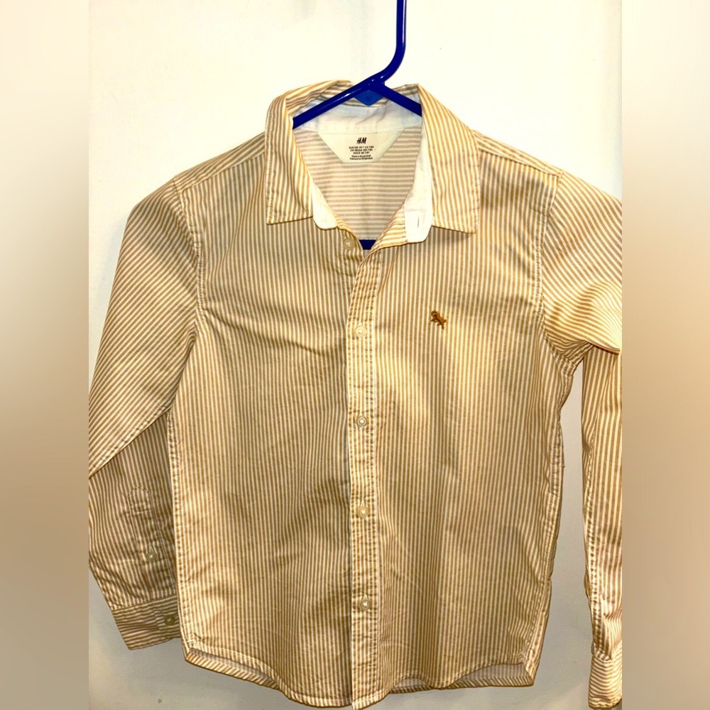 Beige Button Up
